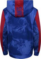 NFL Team Apparel Youth New York Giants All Out Blitz Team Color Hoodie product image
