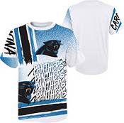 NFL Team Apparel Youth Carolina Panthers Game Time White T-Shirt product image