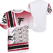 NFL Team Apparel Youth Atlanta Falcons Game Time White T-Shirt product image