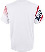 NFL Team Apparel Youth New England Patriots Game Time White T-Shirt product image