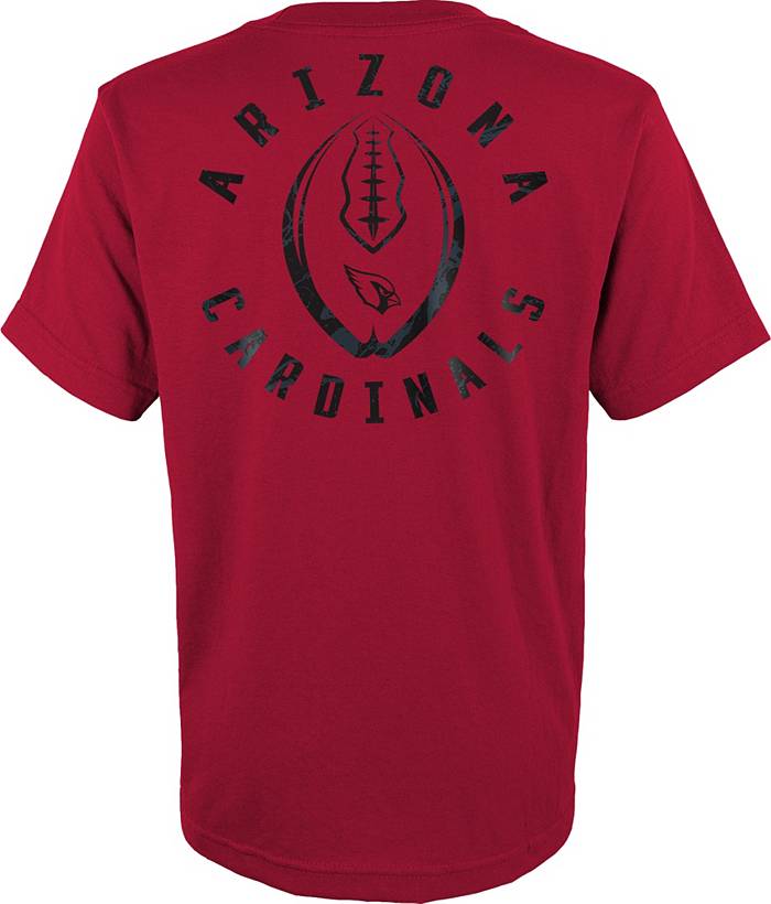 NFL Team Apparel Youth Arizona Cardinals Liquid Camo Red T-Shirt