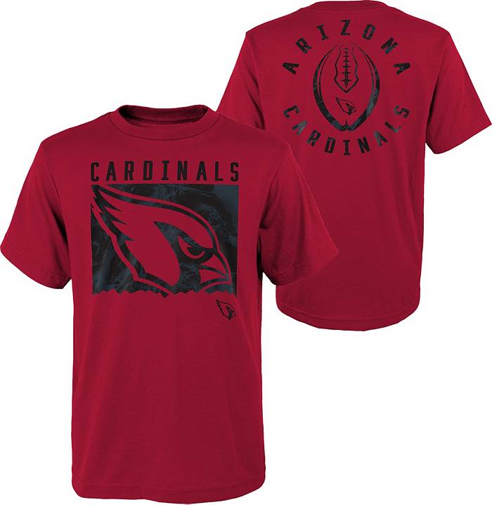 NFL Team Apparel Youth Arizona Cardinals Liquid Camo Red T-Shirt