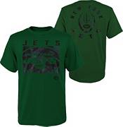 NFL Team Apparel Youth New York Jets Liquid Camo Green T-Shirt product image