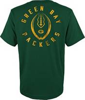 NFL Team Apparel Youth Green Bay Packers Liquid Camo Green T-Shirt