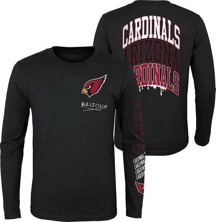 NFL Arizona Cardinals Men's Transition Black Long Sleeve T-Shirt - S