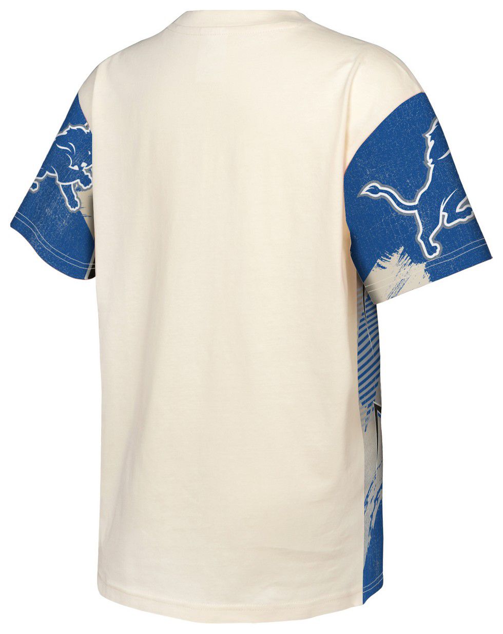 NFL Team Apparel Youth Detroit Lions Blue Make Noise Short Sleeve T-Shirt product image