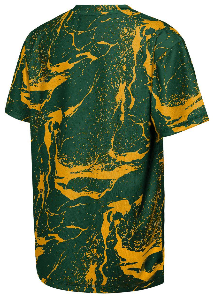 NFL Team Apparel Youth Green Bay Packers Green Endzone Sublimation T-Shirt product image