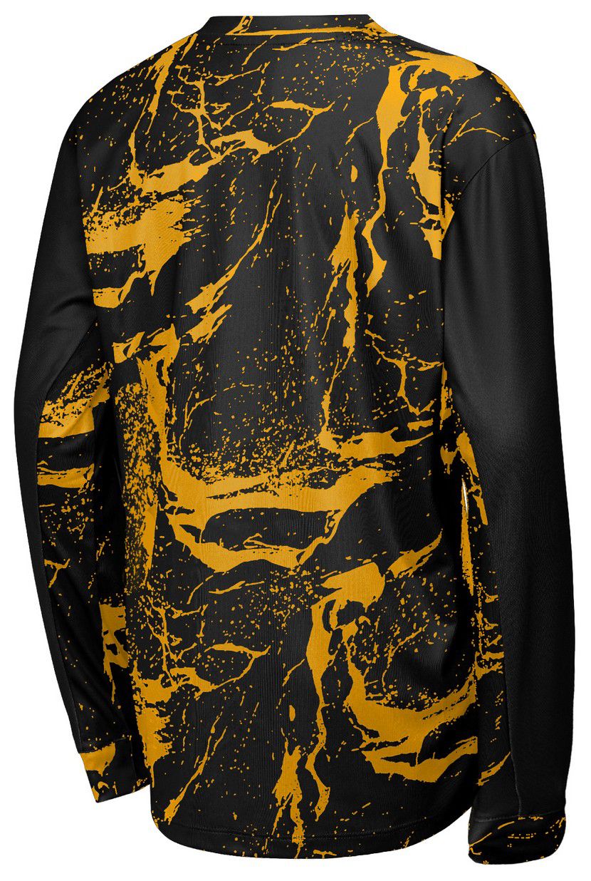 NFL Team Apparel Youth Pittsburgh Steelers Black In The Zone Long Sleeve T-Shirt product image