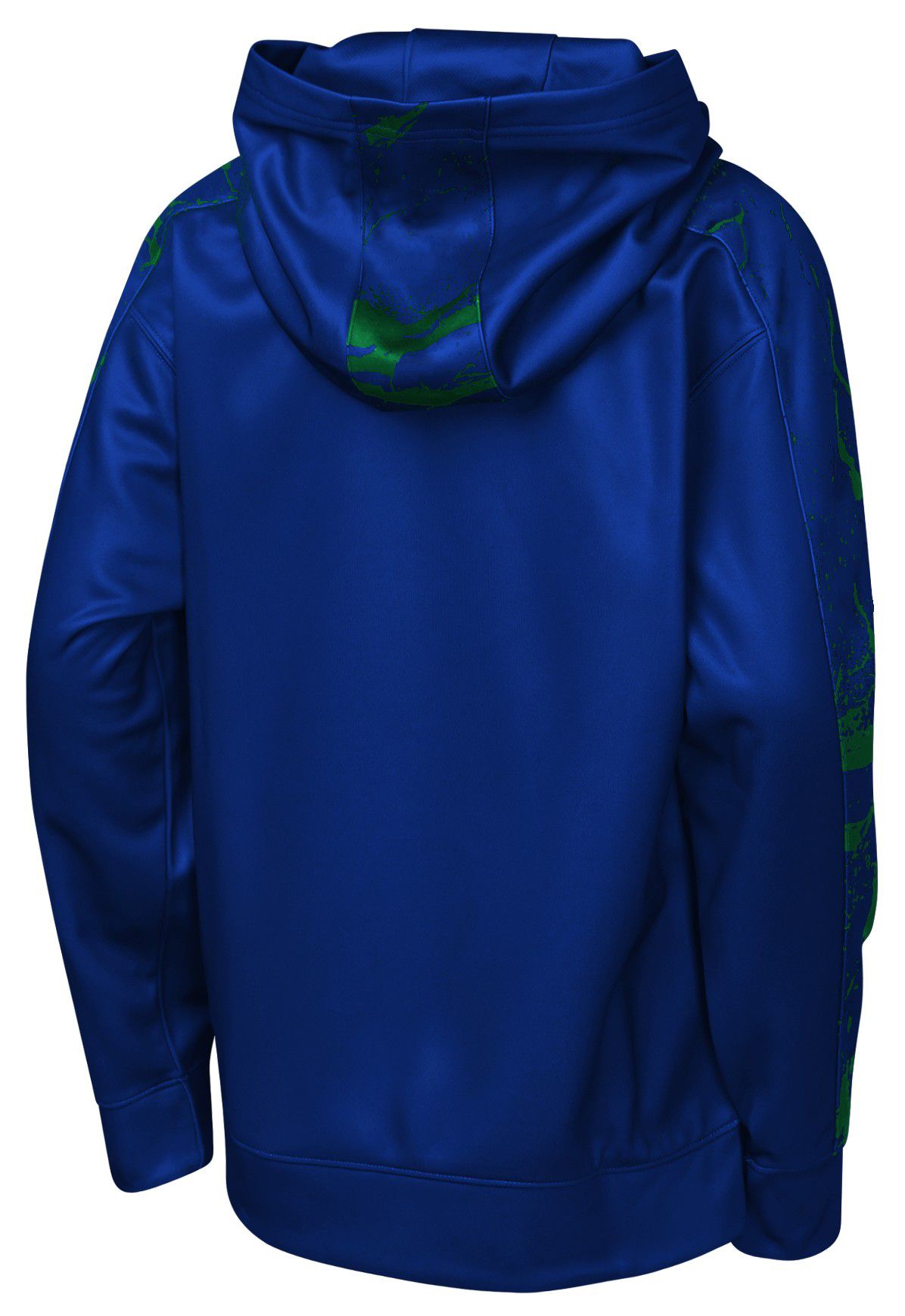 NFL Team Apparel Youth Seattle Seahawks Blue Offensive Line Throwback Pullover Hoodie product image