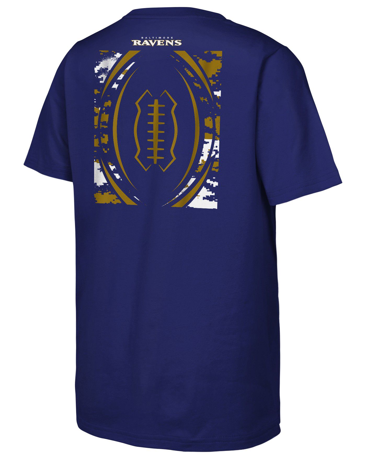 NFL Team Apparel Youth Baltimore Ravens Blitz Back Purple T Shirt Dick s Sporting Goods