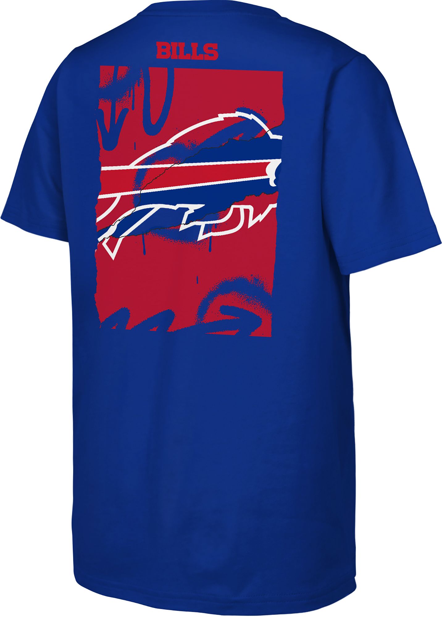 NFL Team Apparel Youth Buffalo Bills Royal Posterize T-Shirt product image