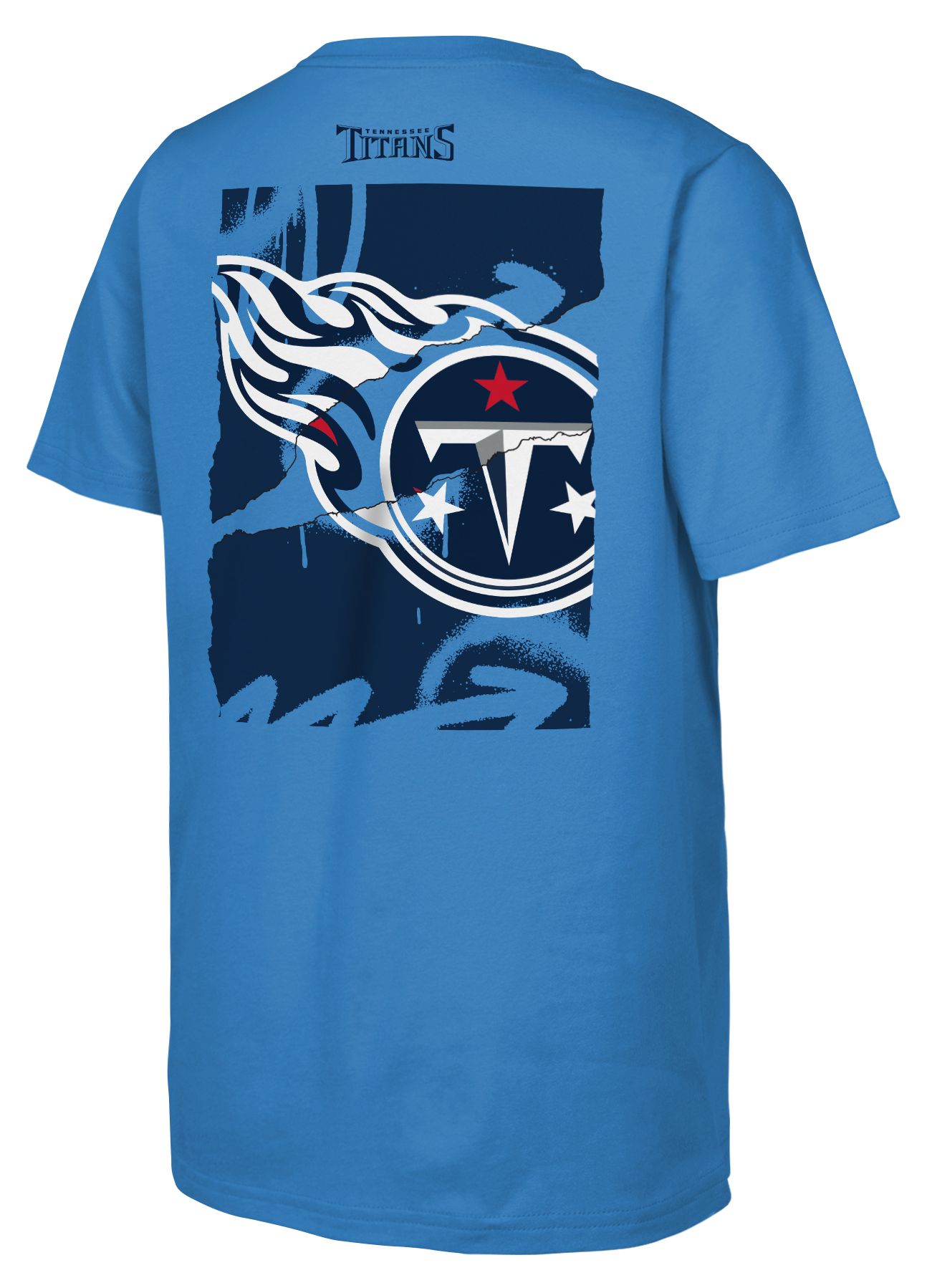 NFL Team Apparel Youth Tennessee Titans Coast Rumble Long Sleeve T-Shirt product image
