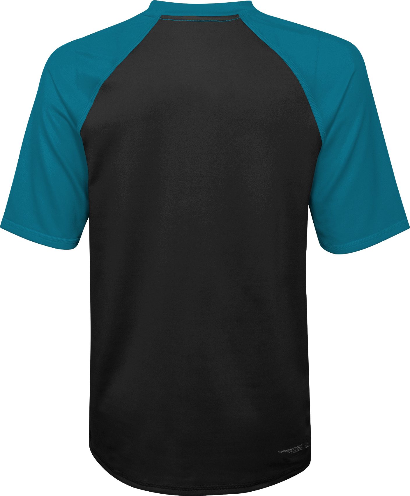 NFL Team Apparel Youth Jacksonville Jaguars Rash Guard Black T-Shirt product image