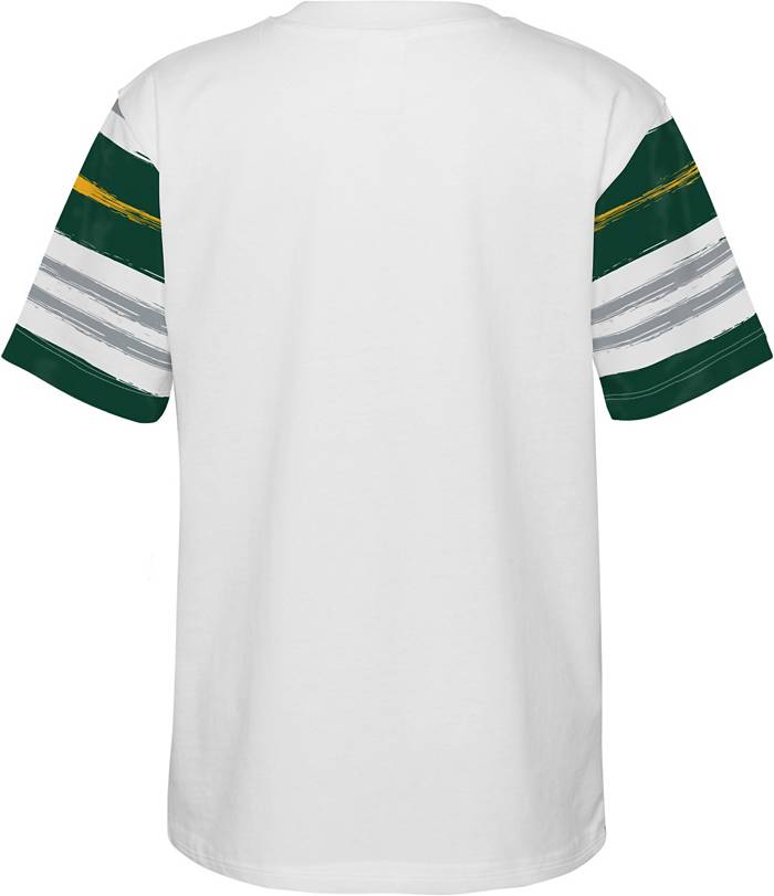 NFL Team Graphic Green Bay Packers White T-Shirt