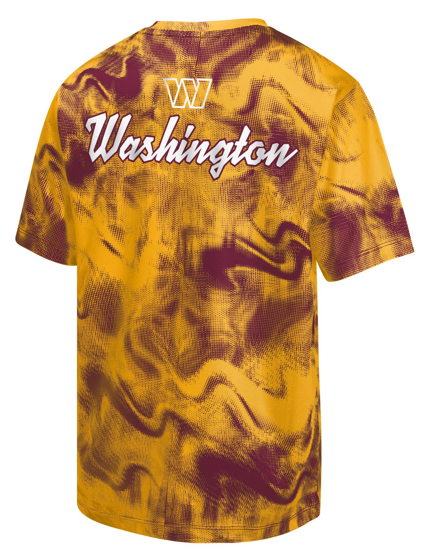 NFL Team Apparel Youth Washington Commanders Dark Red 'Hand Off' T-Shirt product image