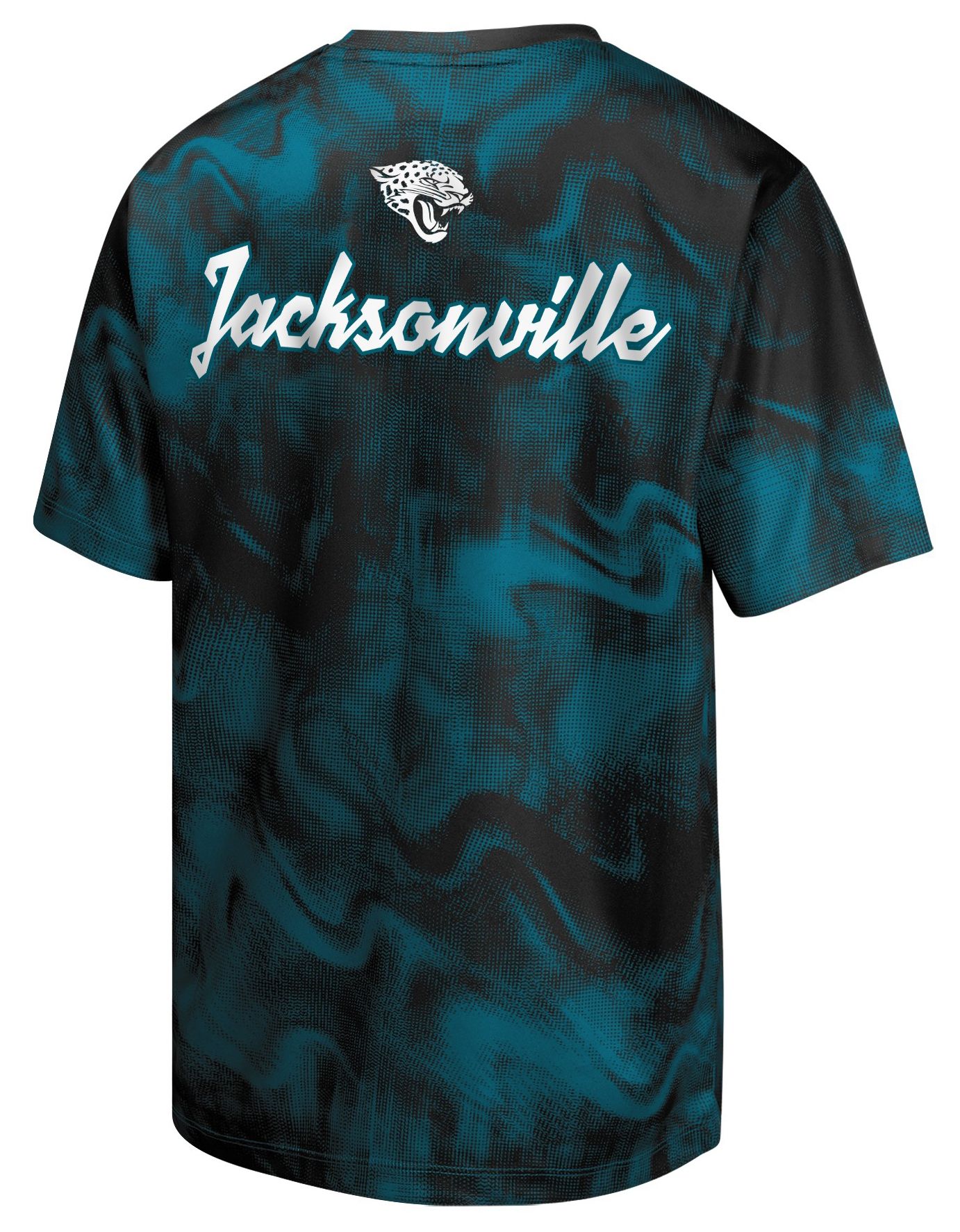 NFL Team Apparel Youth Jacksonville Jaguars Teal 'Hand Off' T-Shirt product image