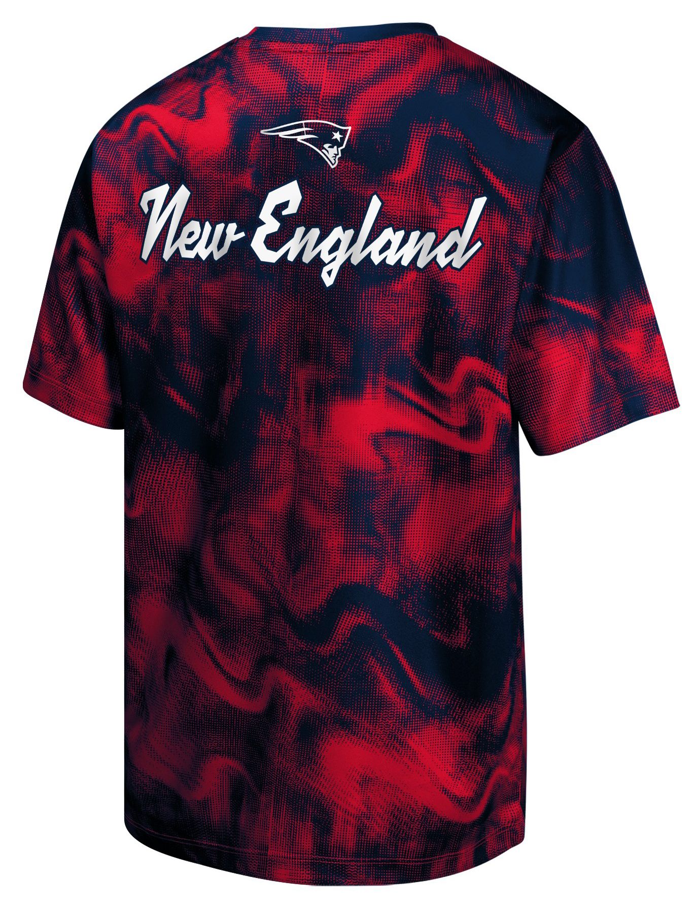 NFL Team Apparel Youth New England Patriots Navy 'Hand Off' T-Shirt product image