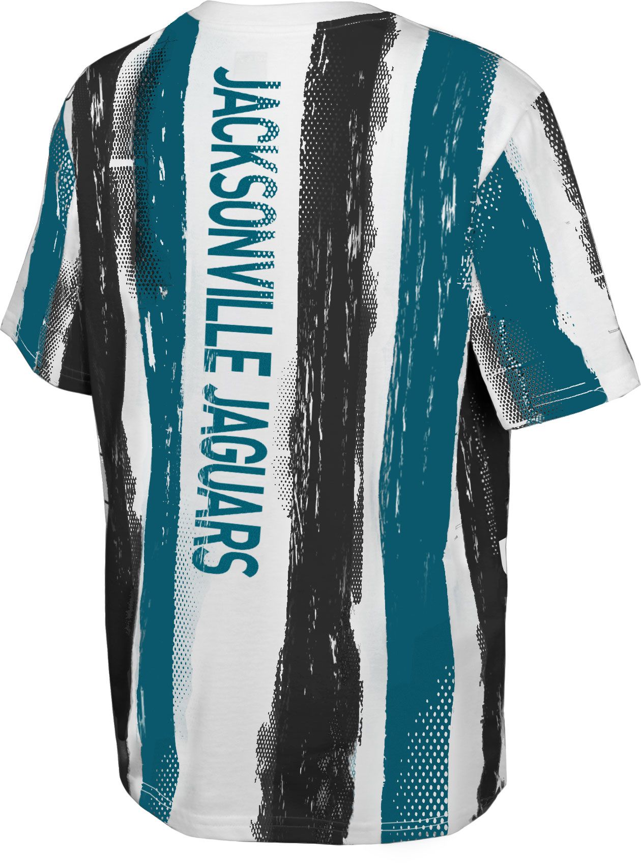 NFL Team Apparel Youth Jacksonville Jaguars Soccer Stripe Multicolor T-Shirt product image