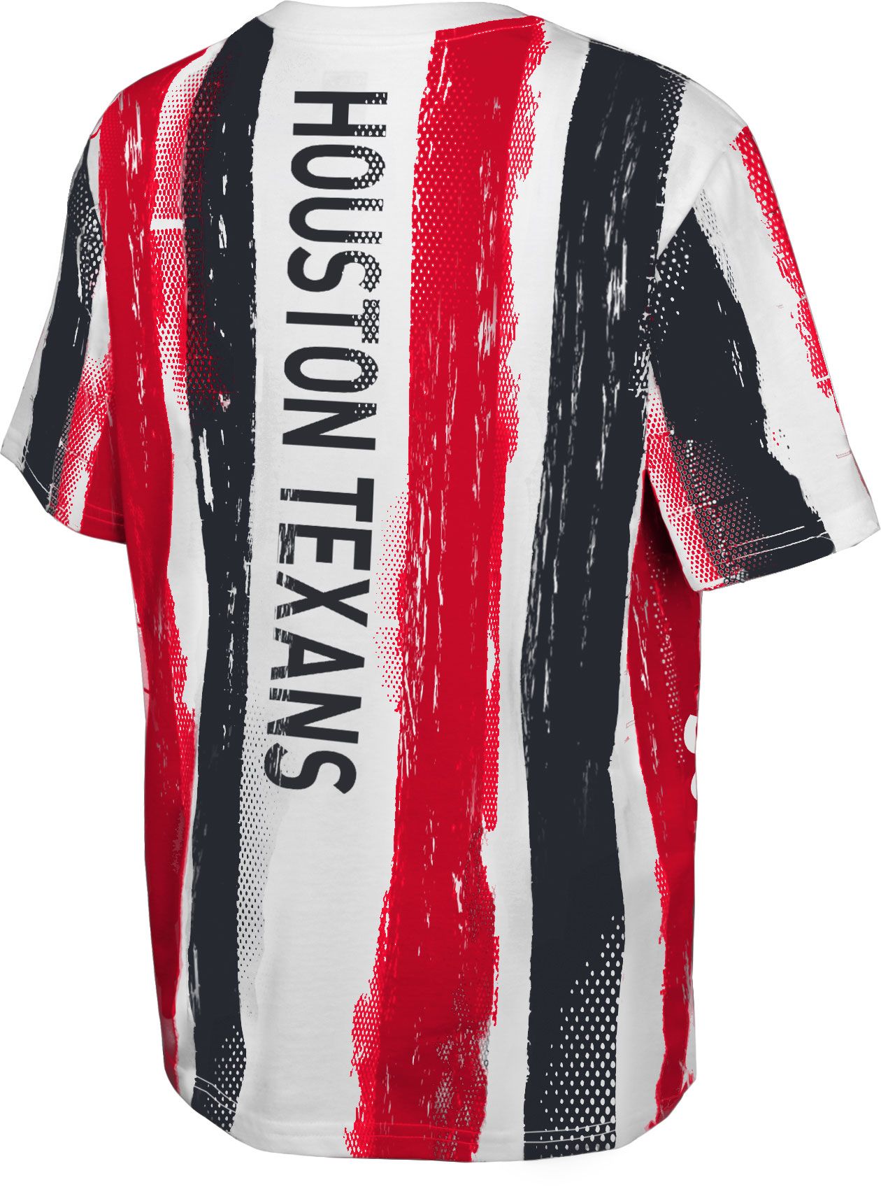 NFL Team Apparel Youth Houston Texans Soccer Stripe Multicolor T-Shirt product image