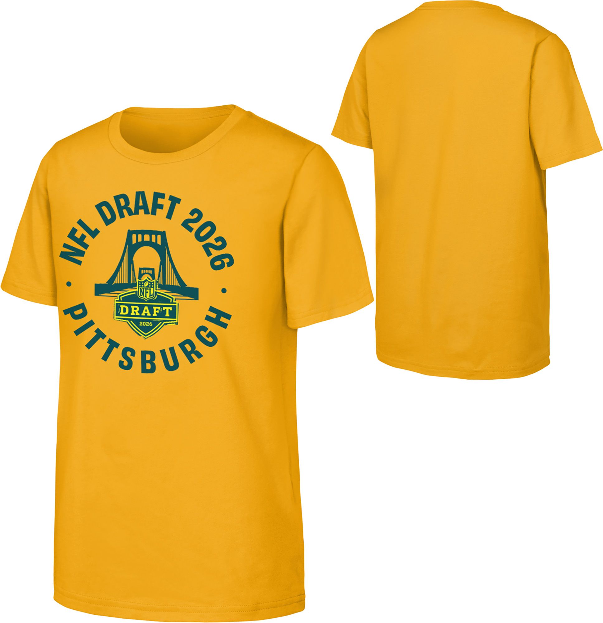 NFL Team Apparel Youth NFL Draft 2026 Bridge T-Shirt product image