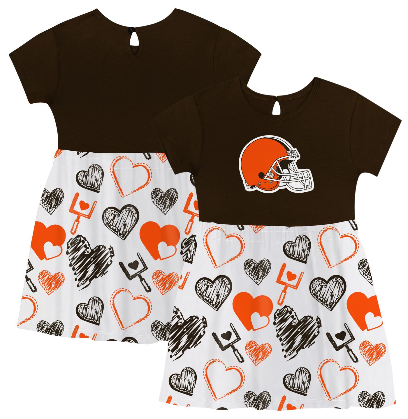 Girls cleveland browns shirt online