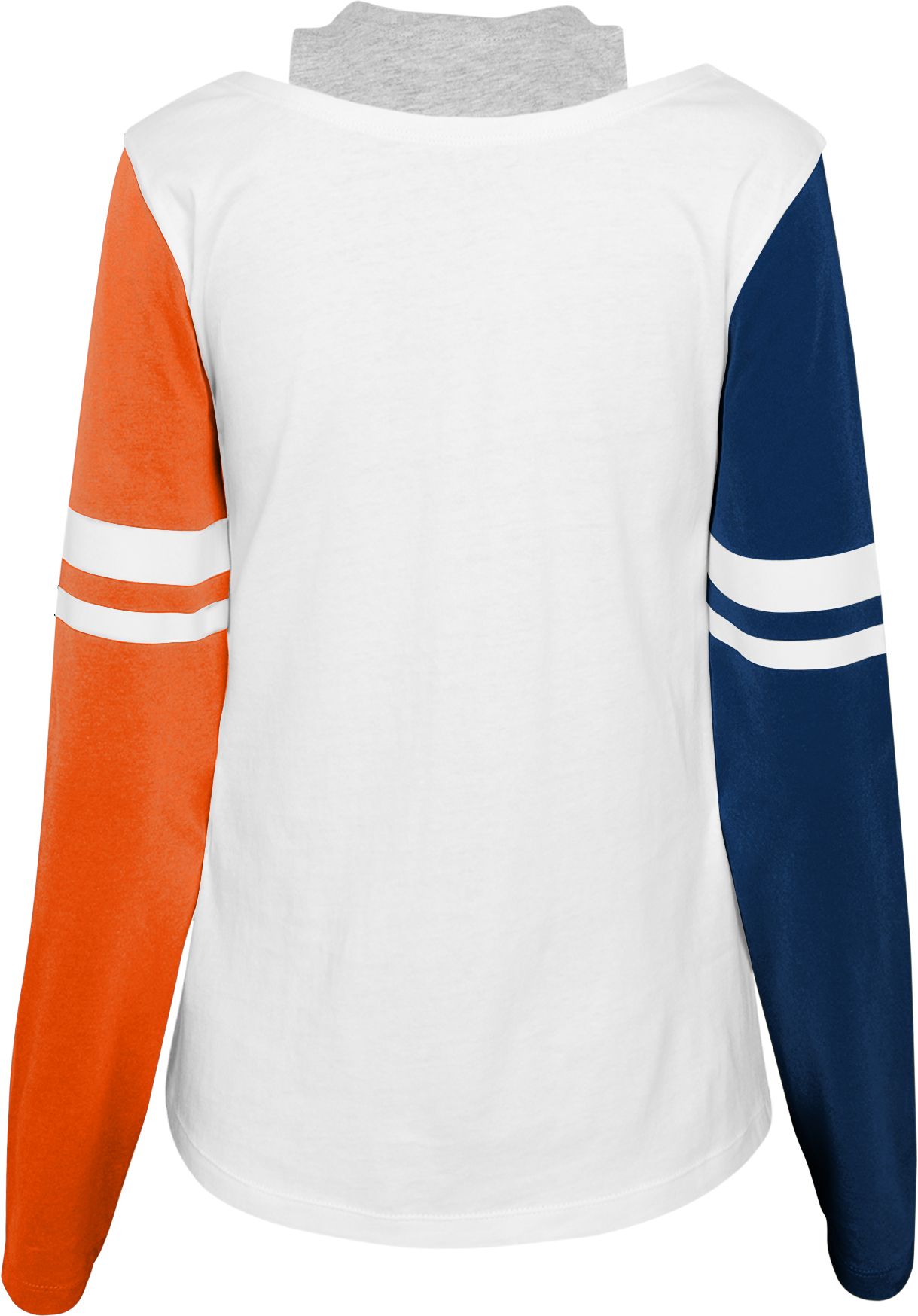 NFL Team Apparel Girl's Denver Broncos White Long Sleeve T-Shirt product image
