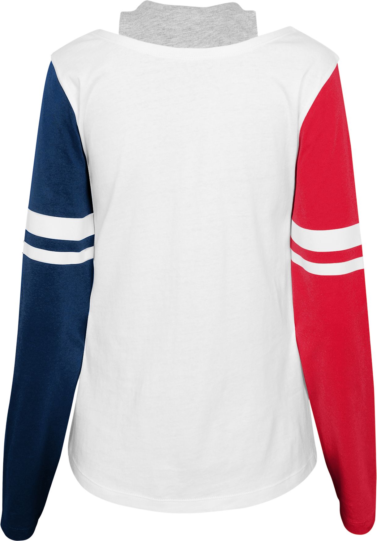 NFL Team Apparel Girl's New England Patriots White Long Sleeve T-Shirt product image