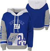 NFL Team Apparel Little Girls' New York Giants True Fan Pullover Hoodie product image