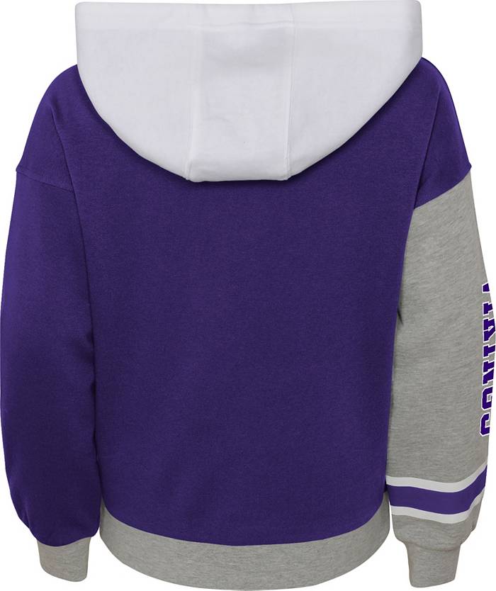Nike Women's Team (NFL Minnesota Vikings) Pullover Hoodie in Grey, Size: Xs | NKZE07F9M-06G