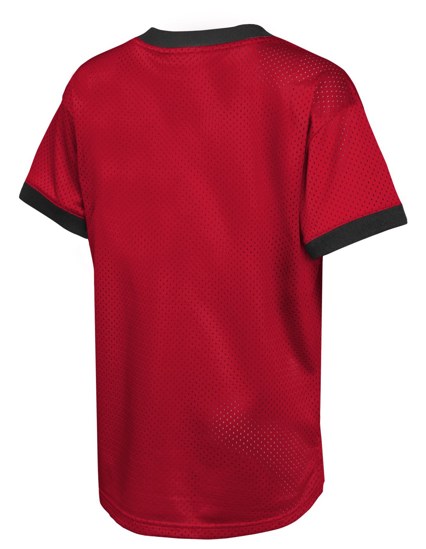 NFL Team Apparel Junior Girls Atlanta Falcons Fashion Mesh Red T Shirt Dick s Sporting Goods