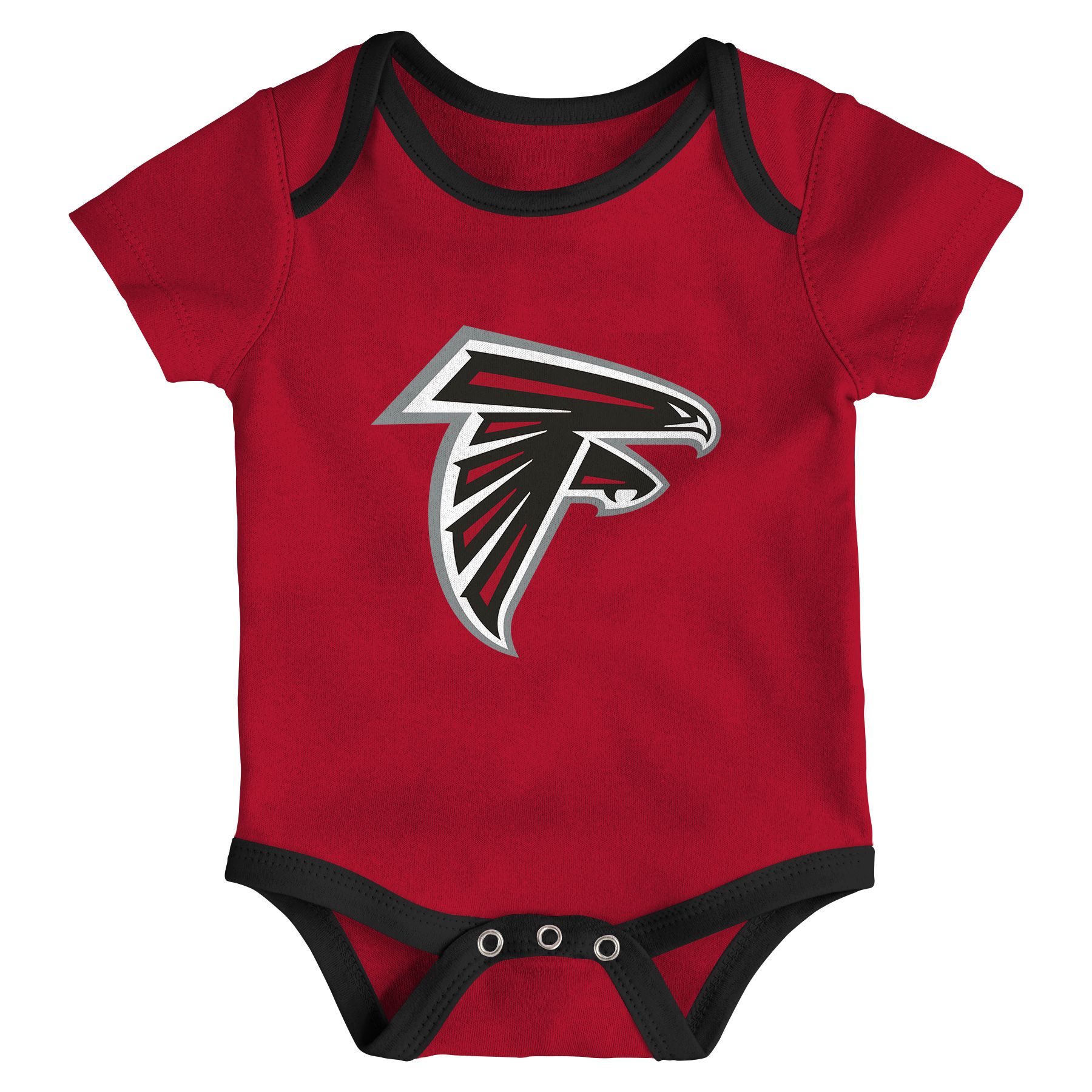 NFL Team Apparel Infant Atlanta Falcons 3-Piece Creeper Set product image