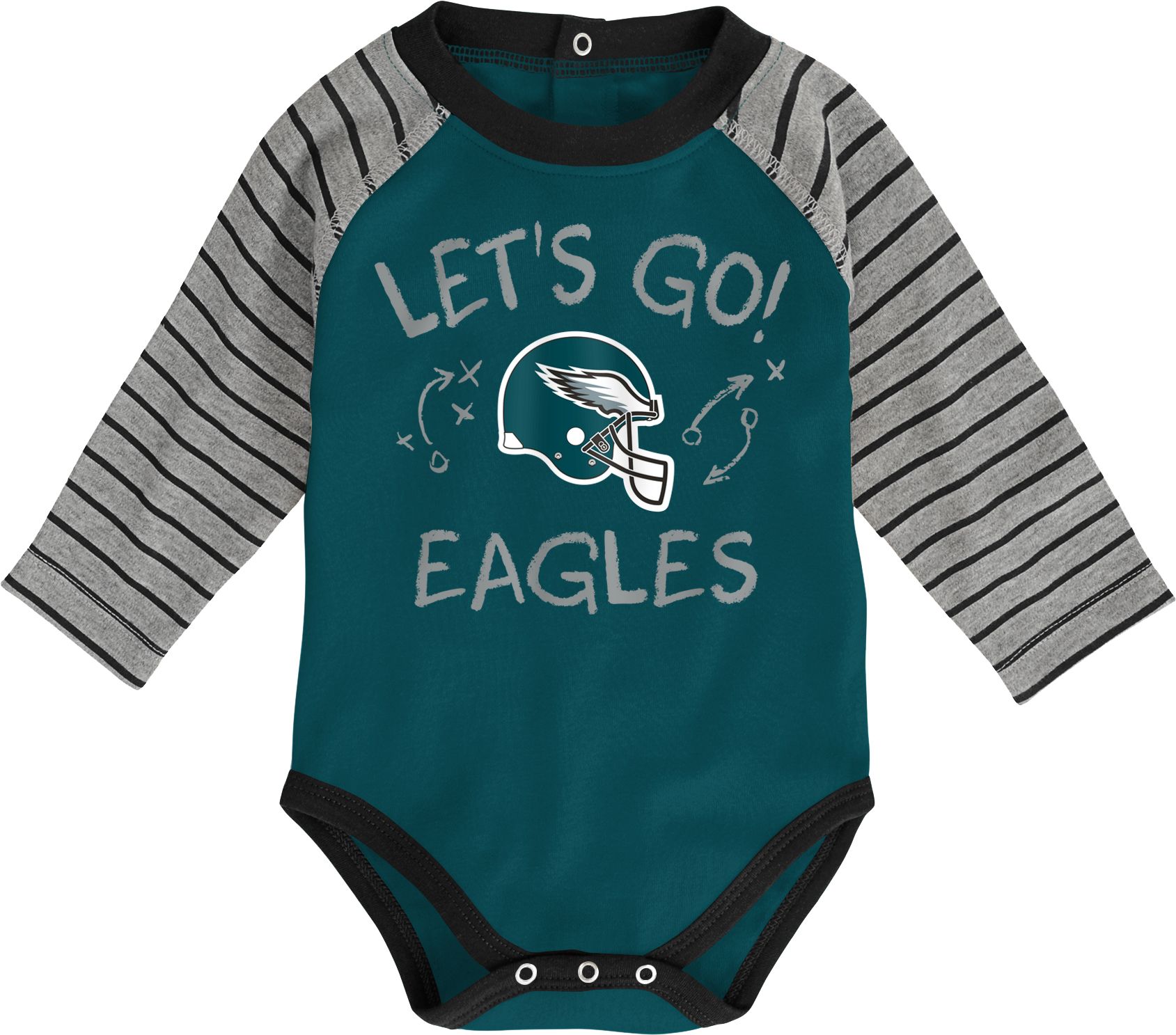 NFL Team Apparel Youth Philadelphia Eagles Long Sleeve Set product image