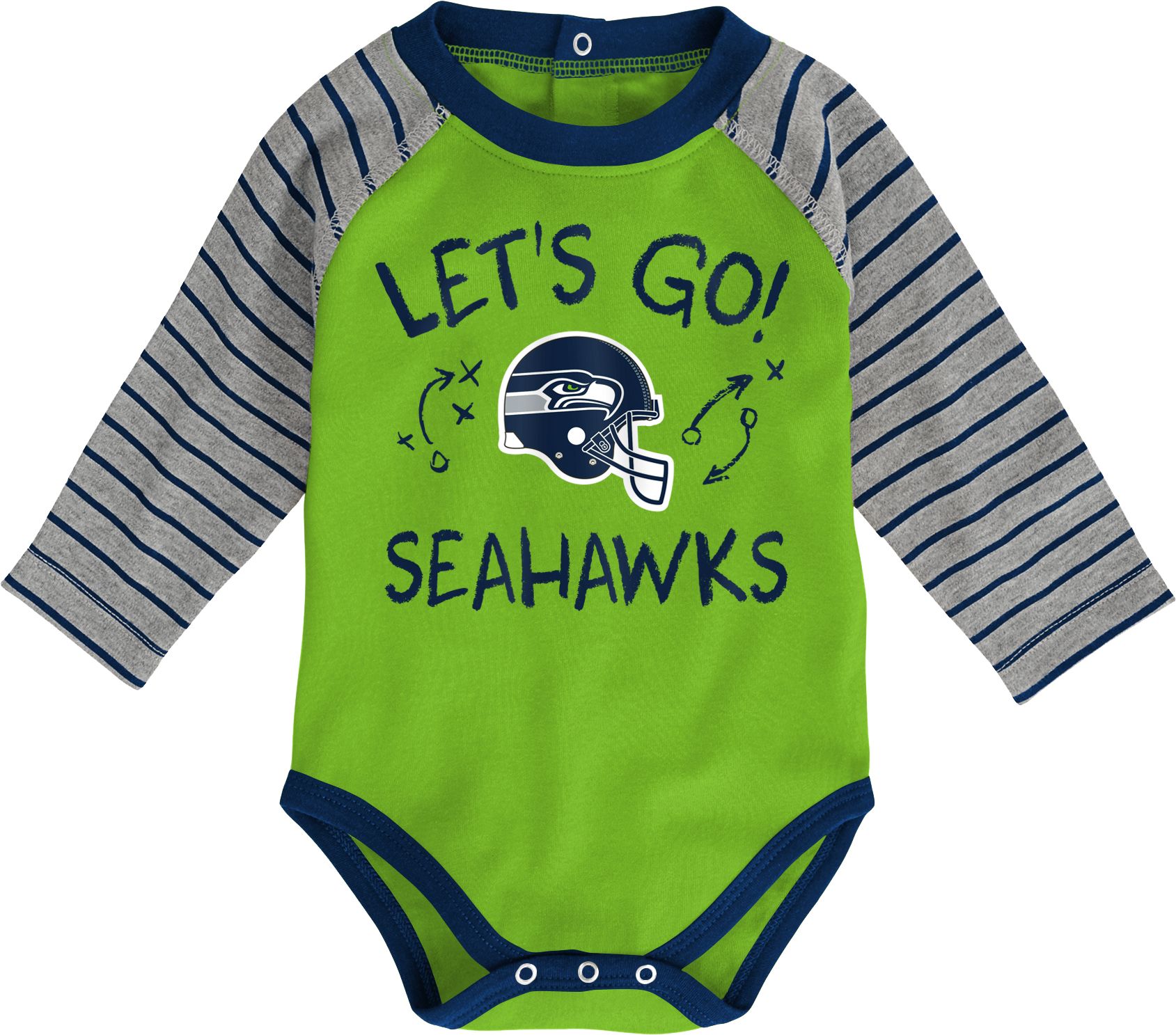 NFL Team Apparel Youth Seattle Seahawks Long Sleeve Set product image