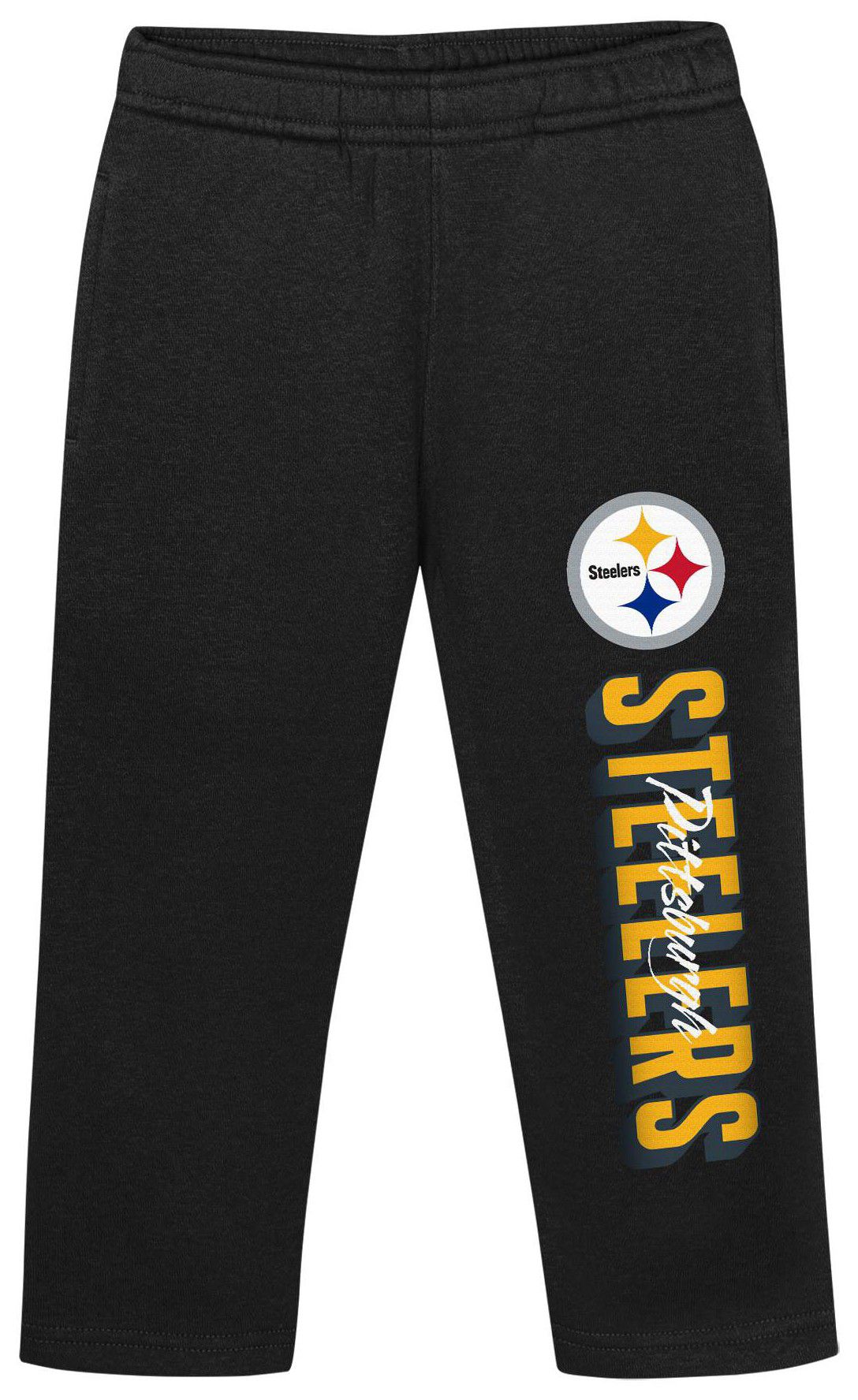 NFL Team Apparel Infant Pittsburgh Steelers Coin Toss Team Color Hoodie and Pants Set product image