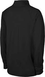 NFL Combine Men's Carolina Panthers Mock Neck Black Quarter-Zip Pullover product image