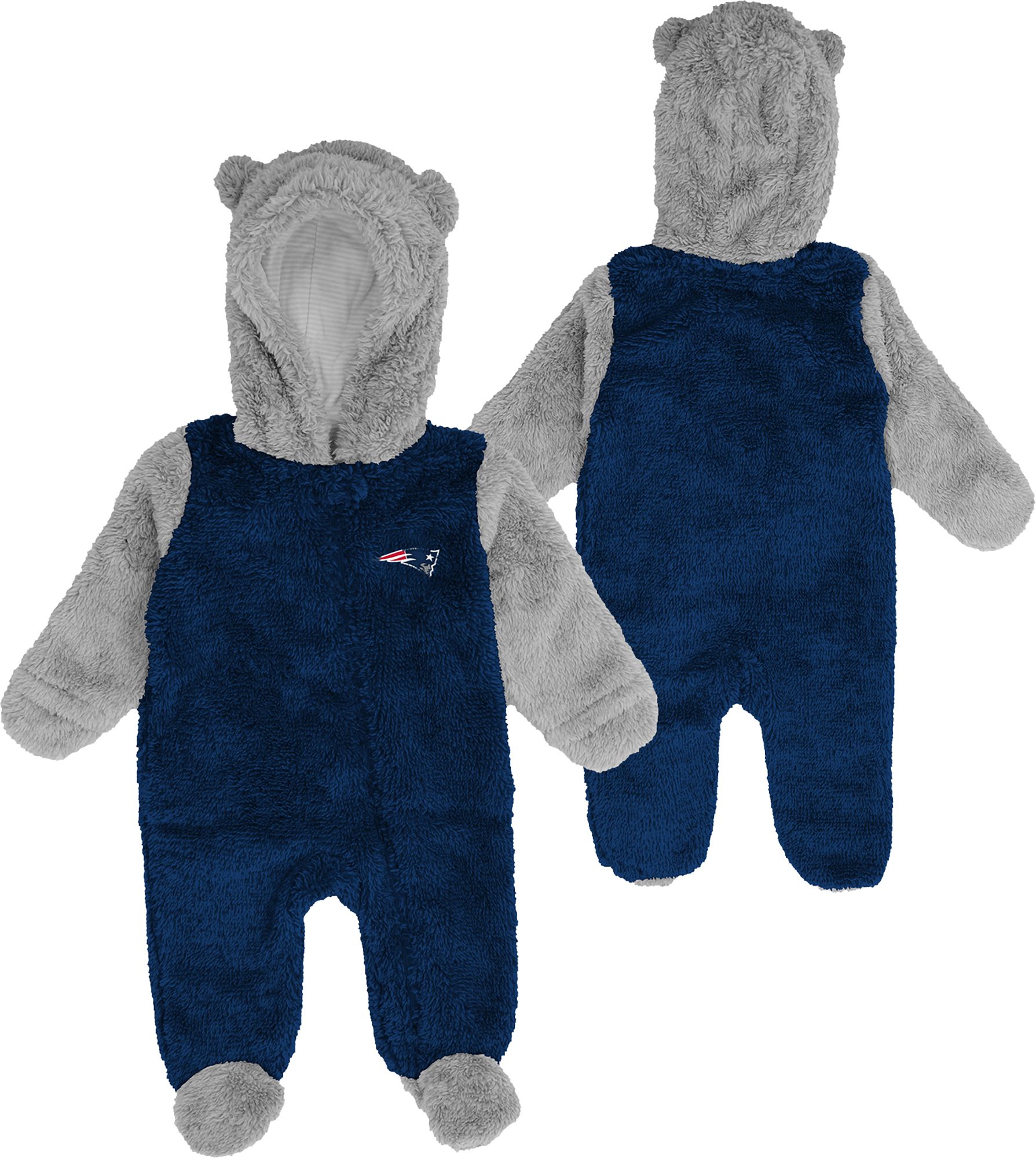 NFL Team Apparel Infant New England Patriots Game Nap Team Color Nap Teddy product image