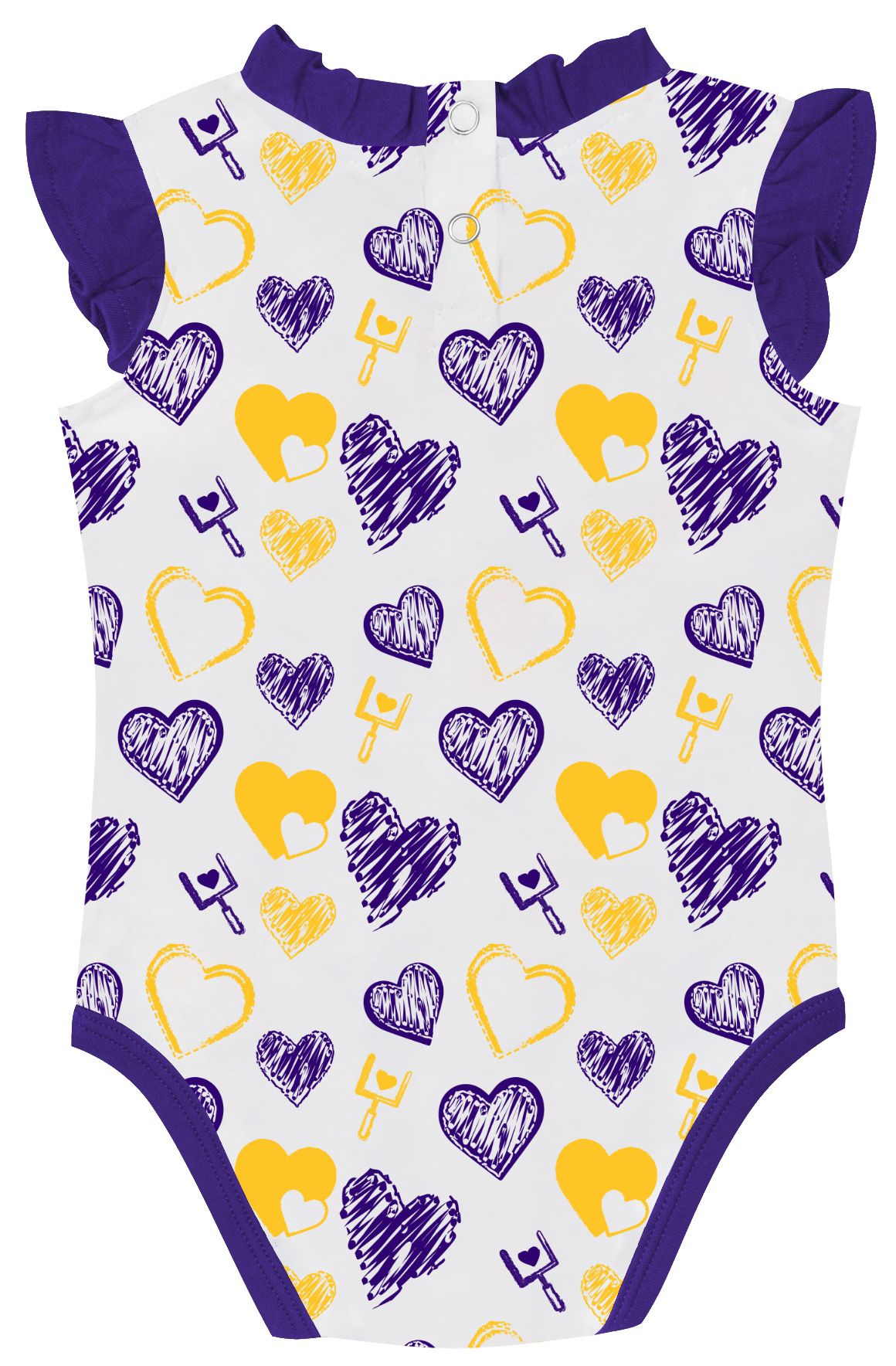 NFL Team Apparel Newborn Minnesota Vikings Happy Shirts Creeper product image