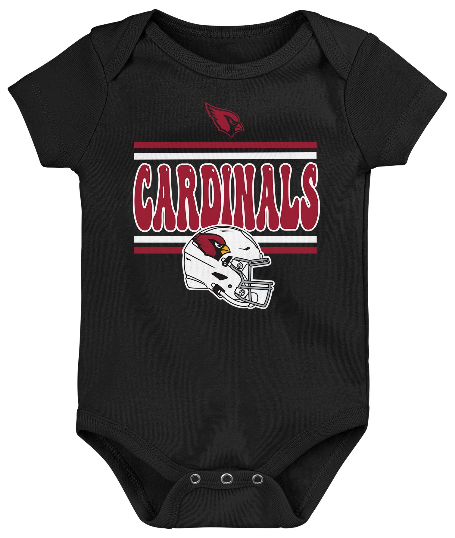 NFL Team Apparel Infant Arizona Cardinals Comics Team Color 3-Pack Onesie Set product image
