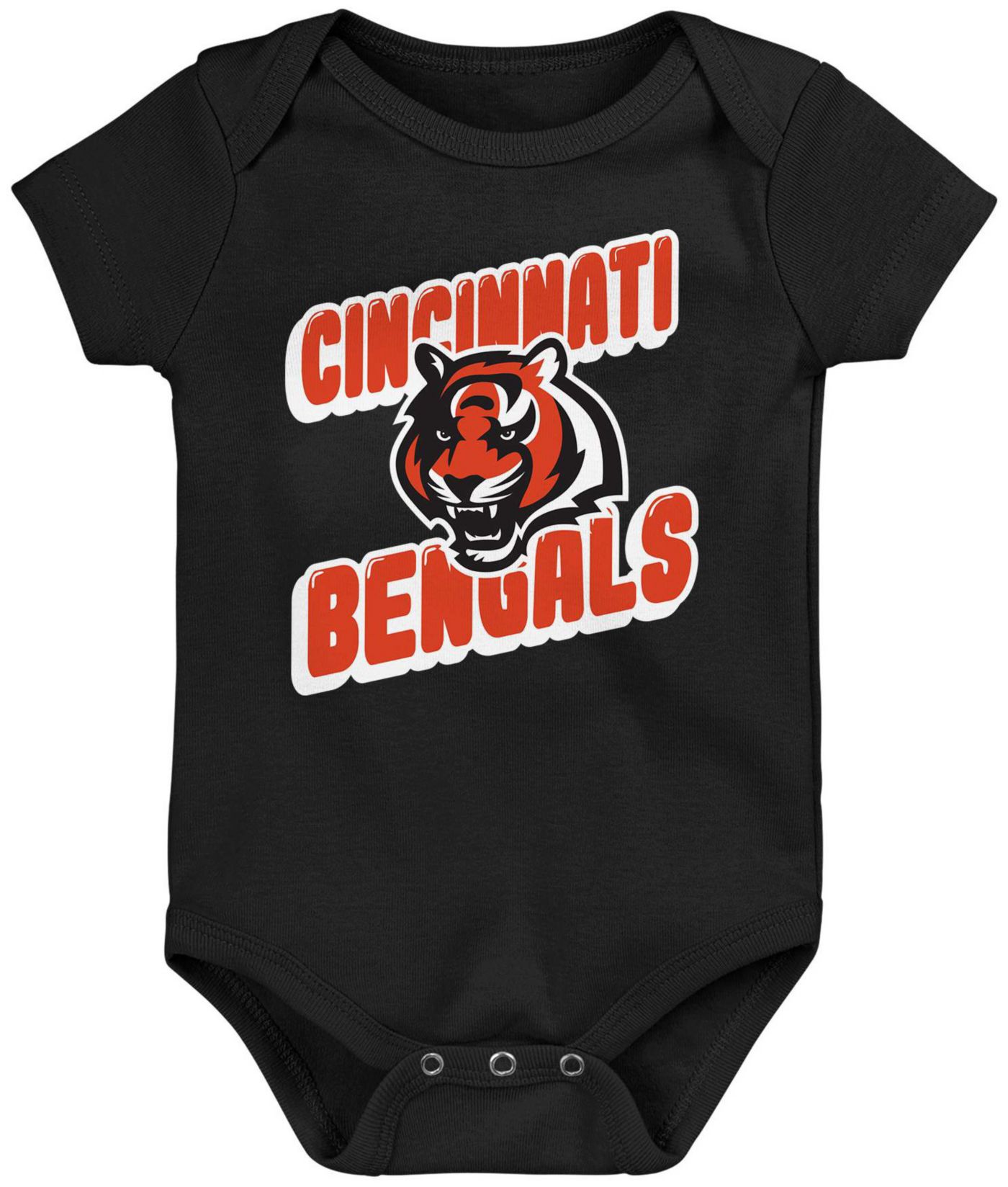 NFL Team Apparel Infant Cincinnati Bengals Comics Team Color 3 Pack Onesie Set Dick s Sporting Goods