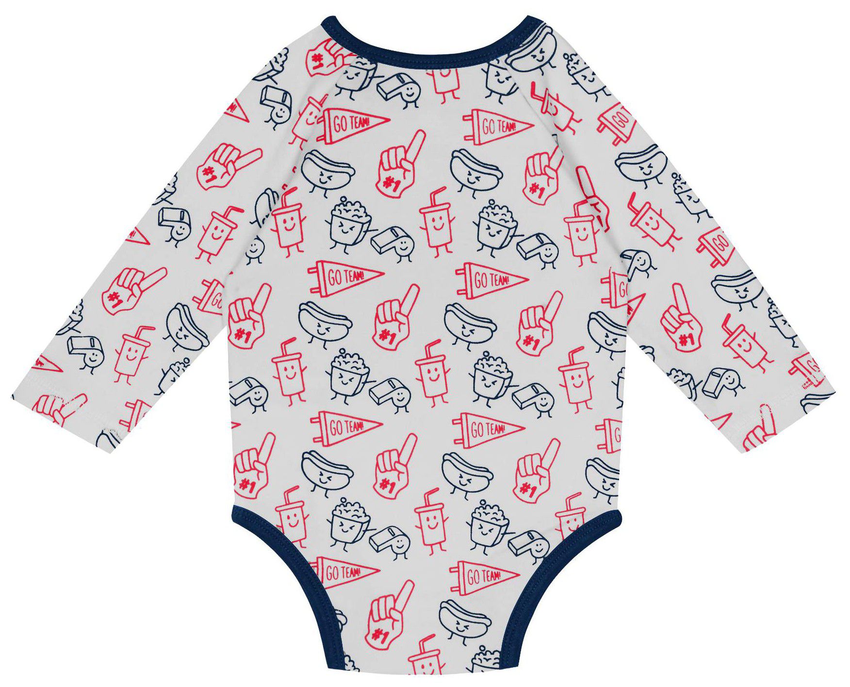 NFL Team Apparel Infant New England Patriots Lil Champ Team Color 3-Piece Set product image