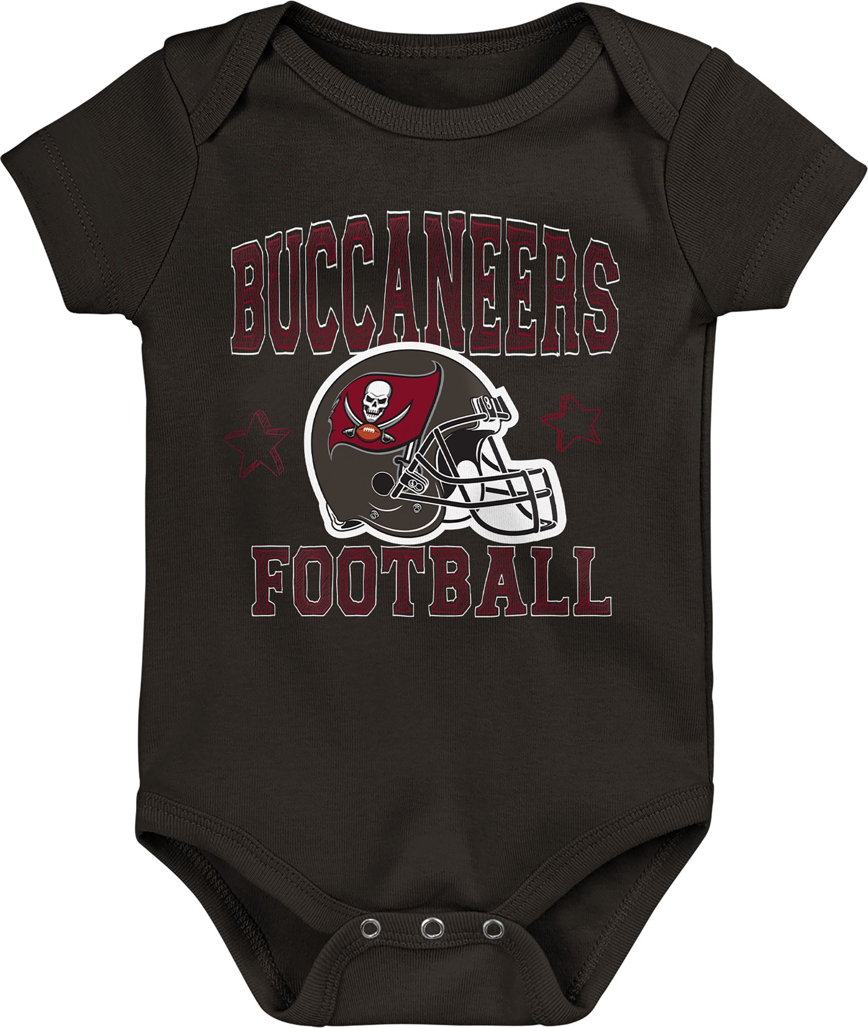 NFL Team Apparel Infant Tampa Bay Buccaneers 'Born 2 Be' 3-Pack Bodysuit Set