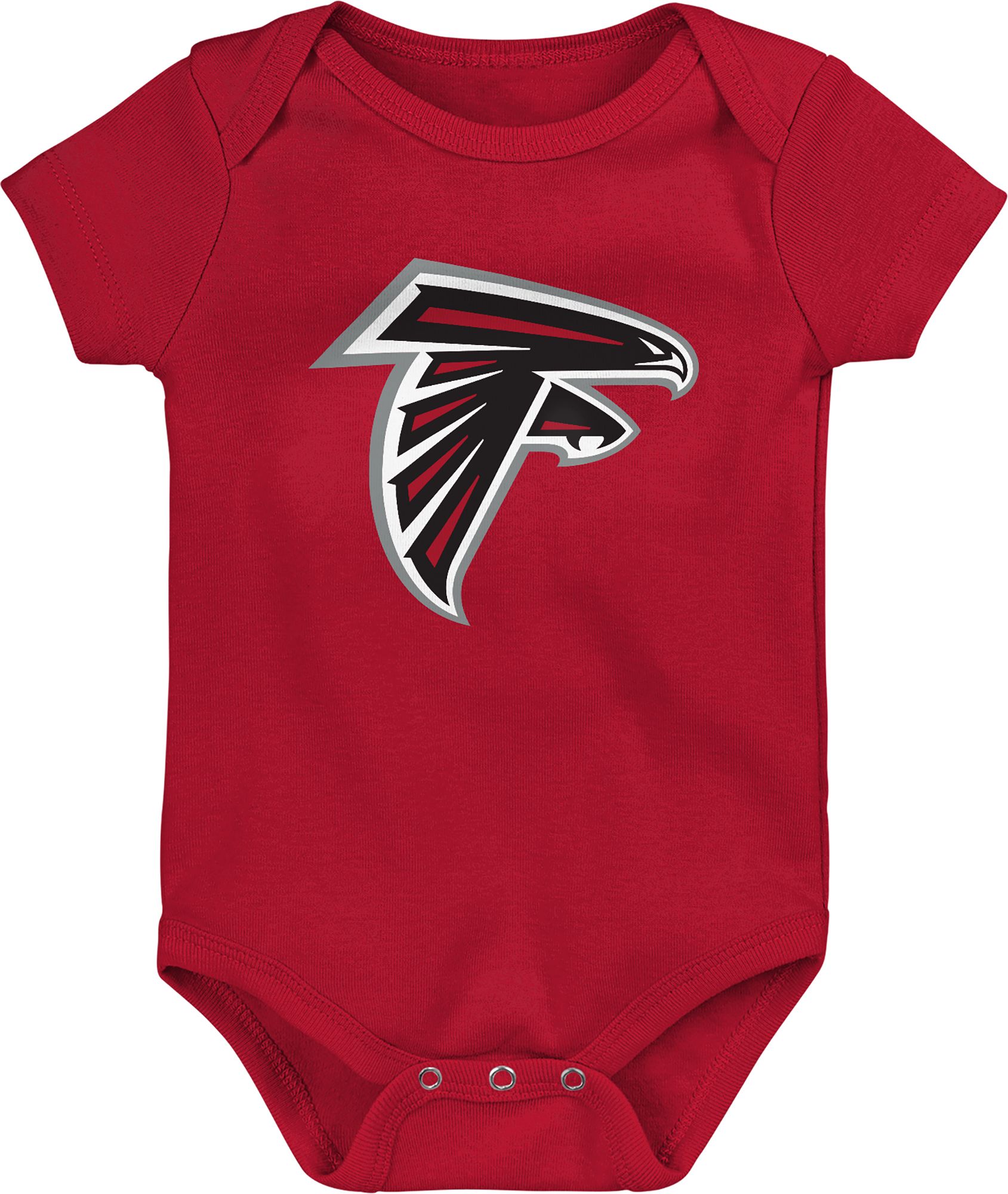 NFL Team Apparel Infant Atlanta Falcons 'Born 2 Be' 3-Pack Bodysuit Set