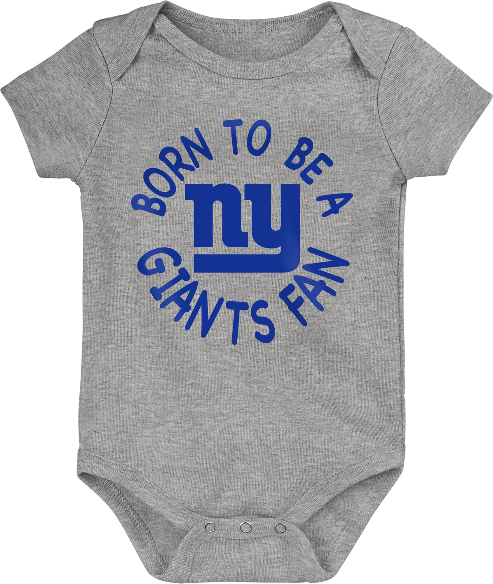 NFL Team Apparel Infant New York Giants 'Born 2 Be' 3-Pack Bodysuit Set