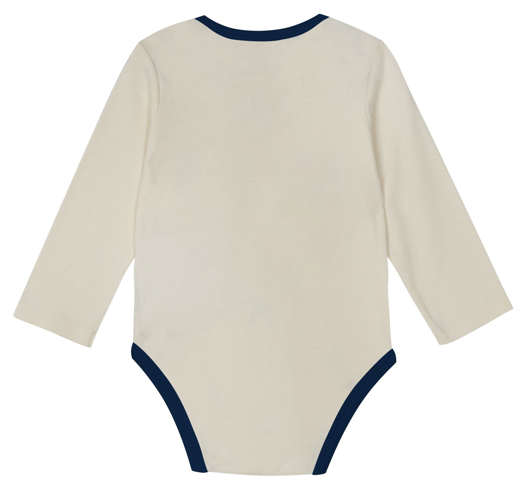 NFL Team Apparel Infant New England Patriots Navy Newborn Little Champ 3-Pack Creeper Set product image