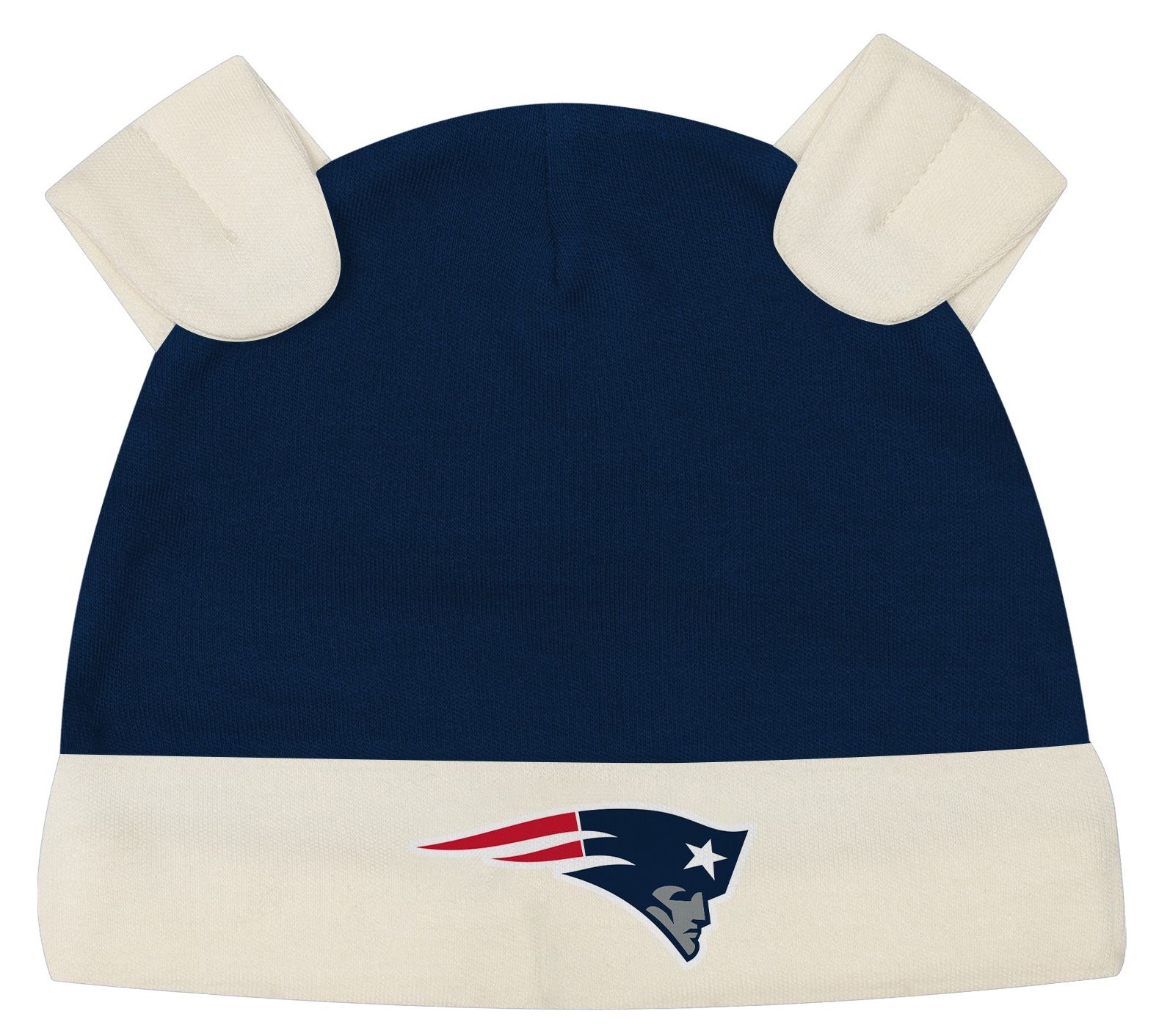 NFL Team Apparel Infant New England Patriots Navy Newborn Little Champ 3-Pack Creeper Set product image
