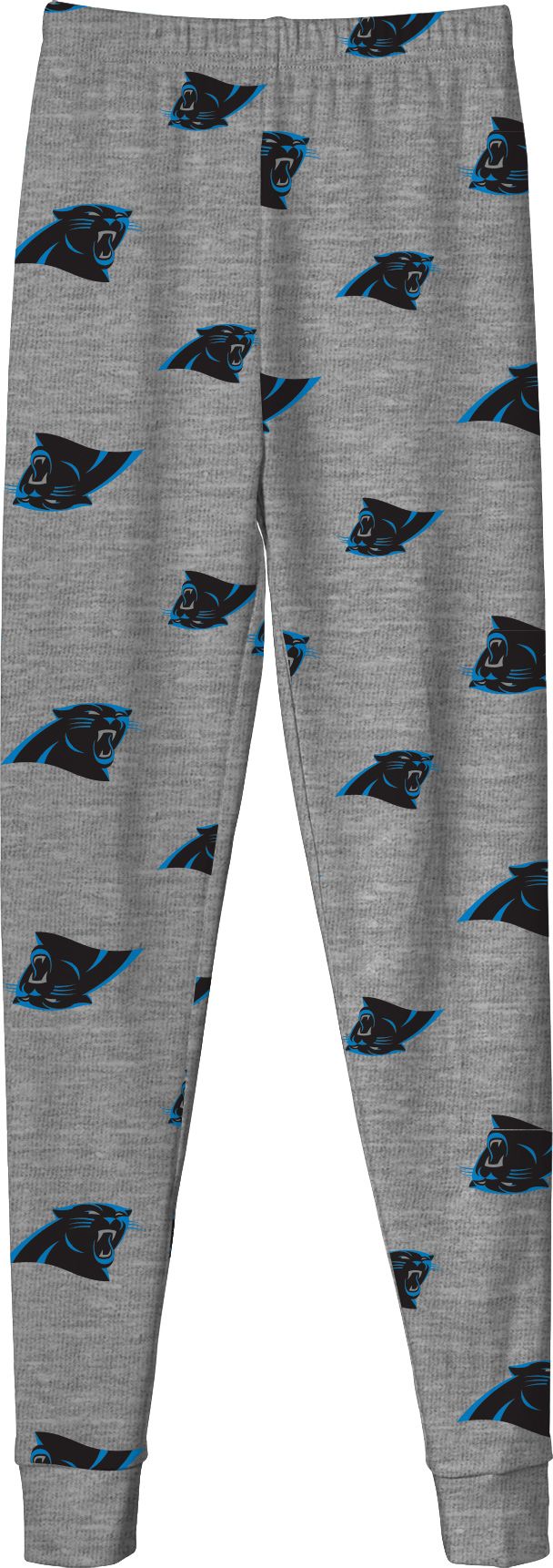 NFL Team Apparel Toddler's Carolina Panthers Long Sleeve Sleep Set product image