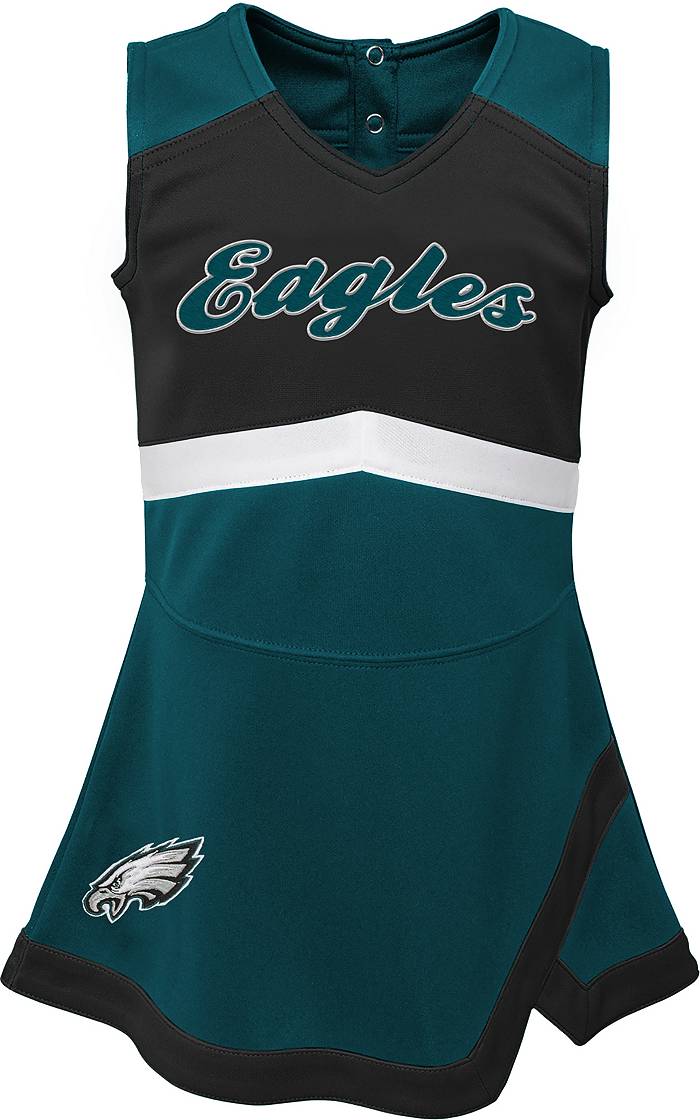 NFL Team Apparel Toddler Philadelphia Eagles Cheer Dress