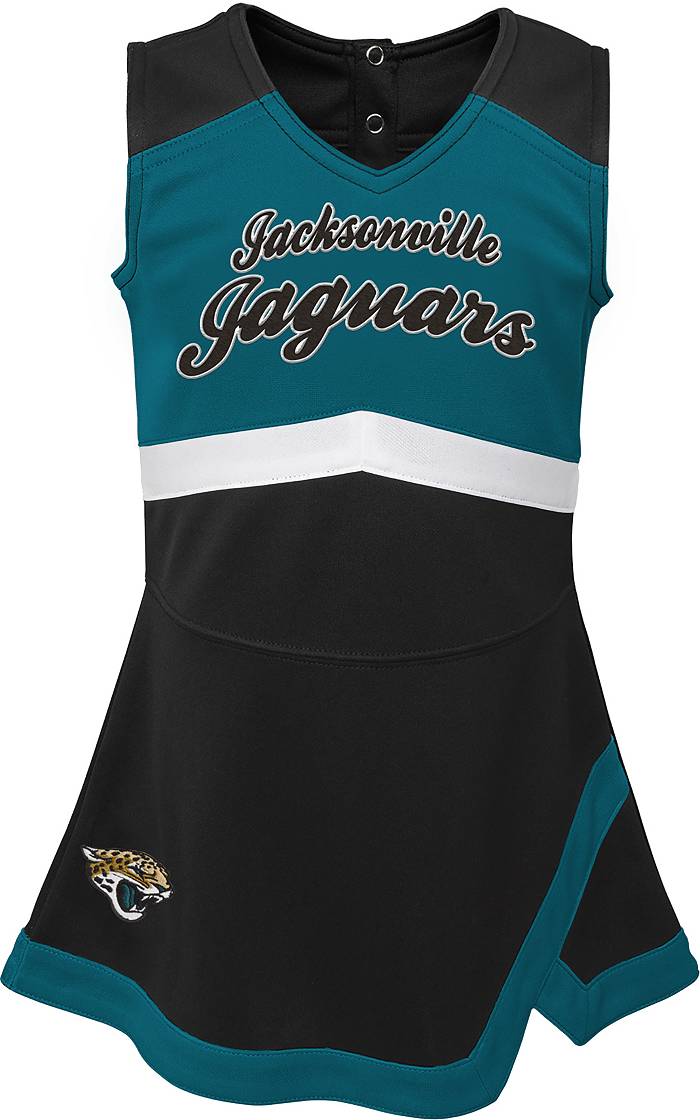 NFL Team Apparel Toddler Jacksonville Jaguars Cheer Dress