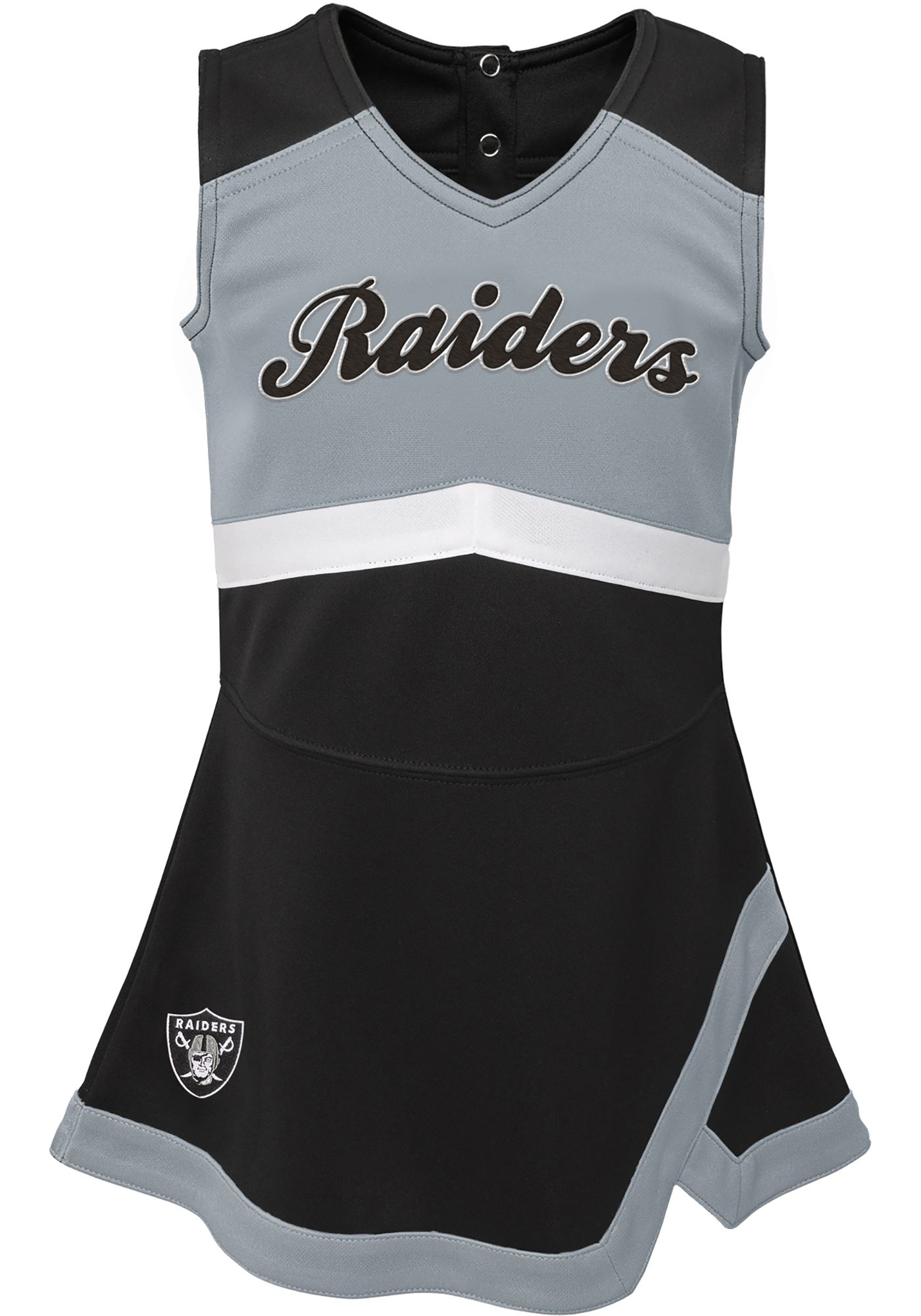 NFL Team Apparel Toddler Las Vegas Raiders Cheer Dress Dick s Sporting Goods