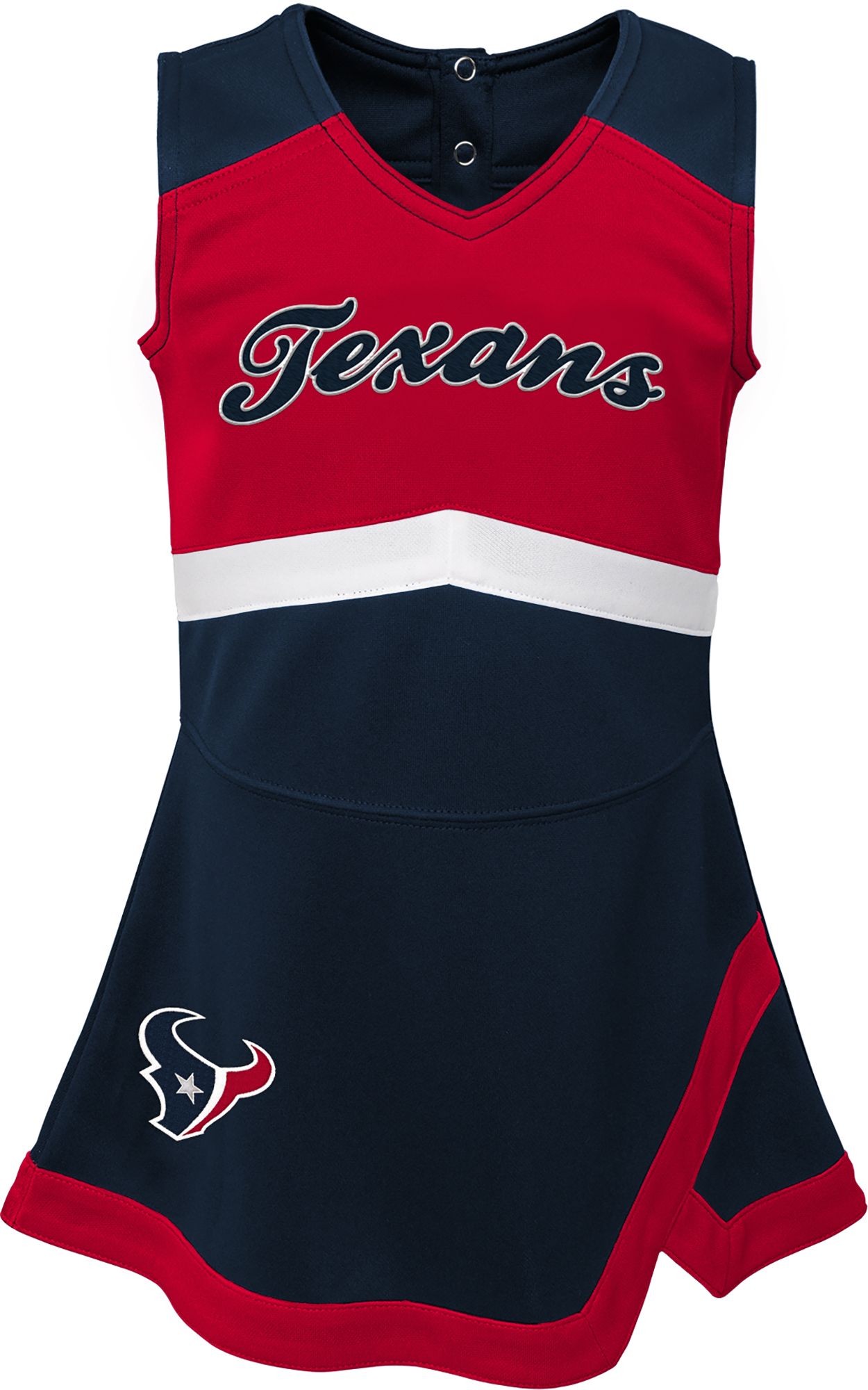 NFL Team Apparel Toddler Houston Texans Cheer Dress